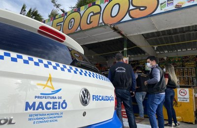 Convívio Social abre cadastro para comercialização de fogos de artifício em Maceió