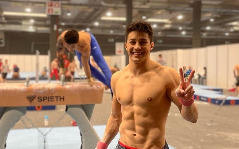 Arthur Nory mostra confiança em vaga olímpica à seleção de ginástica no Mundial: 'Preparados'