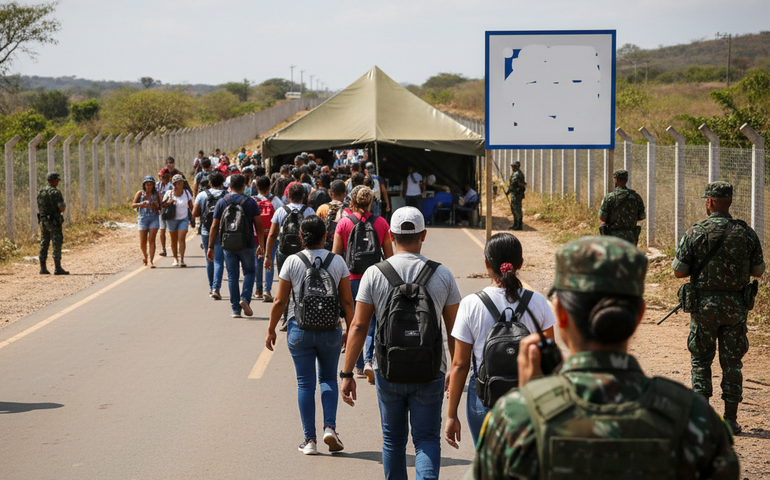 Brasileiros na Venezuela estão autorizados a voltar ao país, diz Exército