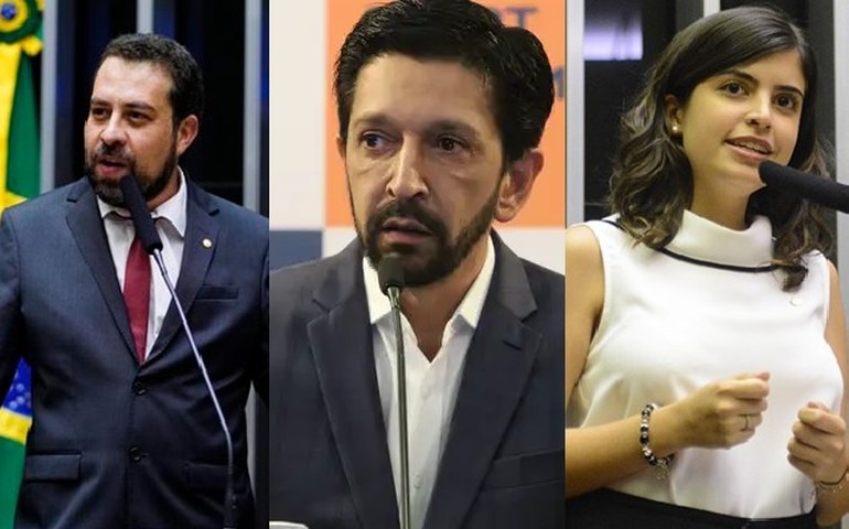 Boulos, Nunes e Tabata trazem padrinhos Lula, Bolsonaro e Alckmin para o horário eleitoral