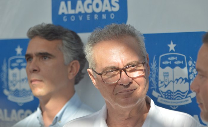 O senador Renan Calheiros, do MDB