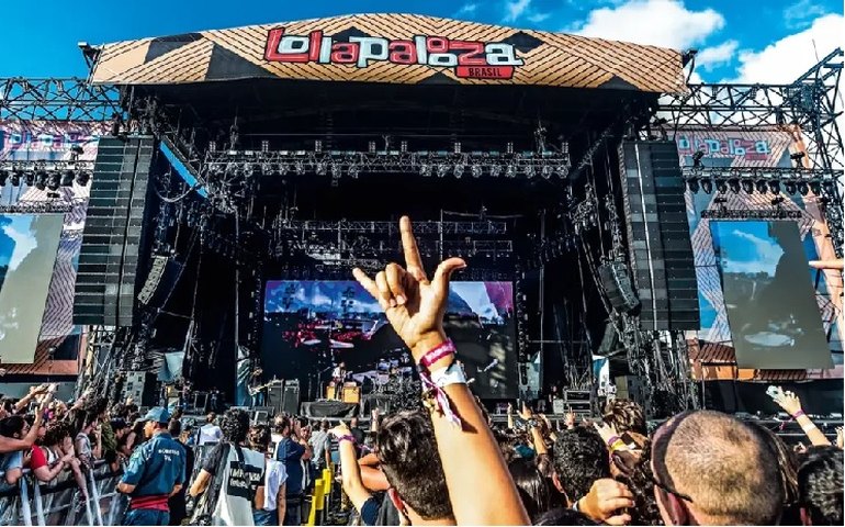 Lollapalooza e The Town expõem os dois lados do showbiz