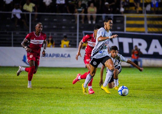 ASA pressiona, CRB segura o empate e clássico no Alagoano termina sem gols