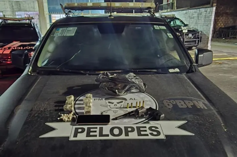 Suspeito de tráfico de drogas é morto em confronto com a polícia, em Porto Calvo