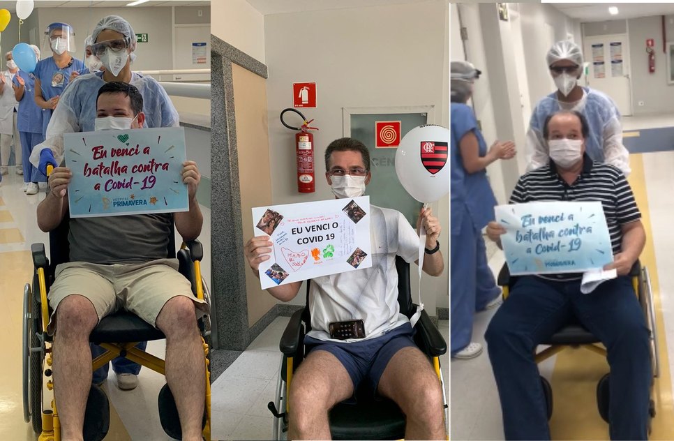 médicos vencem a Covid