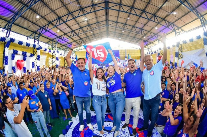 Prefeita Angela Vanessa e Ravena de Neno tem candidaturas oficializadas em convenção de São José da Laje
