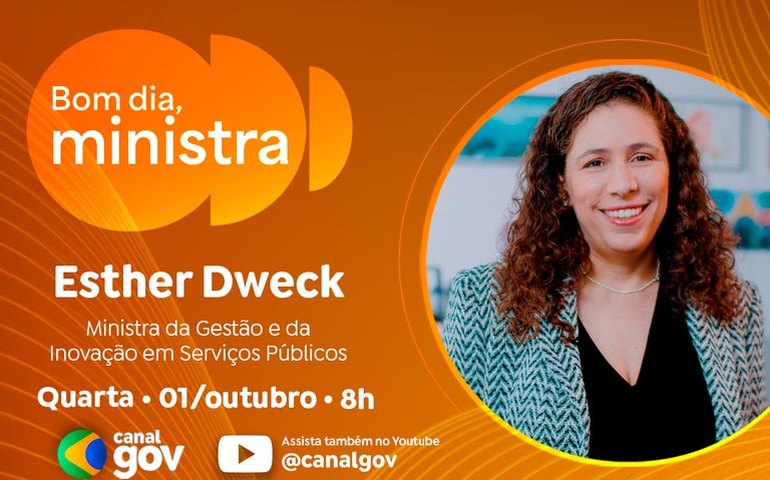 Esther Dweck destaca preparativos finais do Concurso Nacional Unificado no “Bom Dia, Ministra” desta quarta (1º/10)