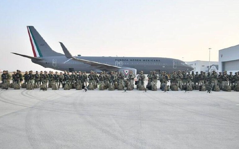 Governo mexicano envia quase 200 soldados para o noroeste para reforçar a segurança