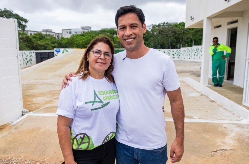 Prefeito Rodrigo Cunha entrega novo Ecoponto no Petrópolis e reforça combate ao descarte irregular em Maceió