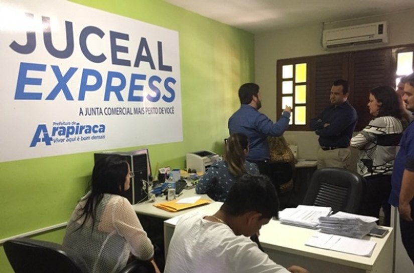 Comitê paraense da Redesim visita unidade do Juceal Express em Arapiraca