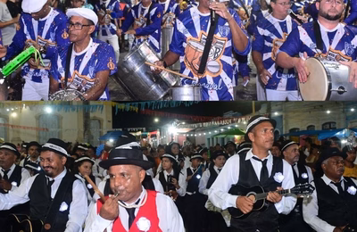 Batucadas penedenses Unidos do Bairro e Milionários do Samba movimentam Corredor da Folia