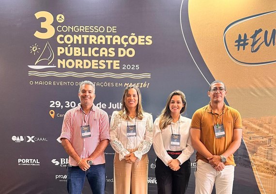 Agentes da Segurança Pública participam do 3º Congresso de Contratações Públicas do Nordeste