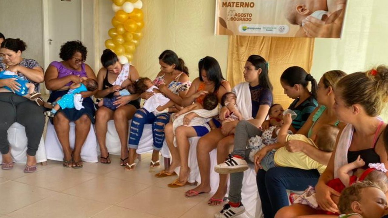 Agosto Dourado: Saúde de Branquinha promove encontro com gestantes e puérperas