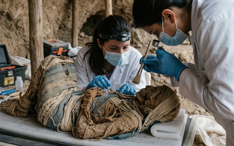 Bactéria da escarlatina é identificada em múmia pré-colombiana e revela novas pistas sobre a doença