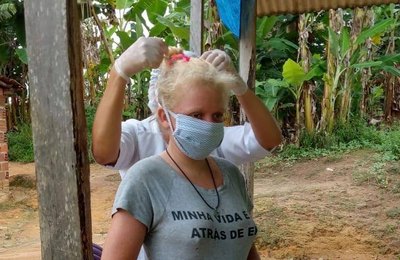 Saúde de Santana do Mundaú inicia distribuição de máscaras para grupos em vulnerabilidade social