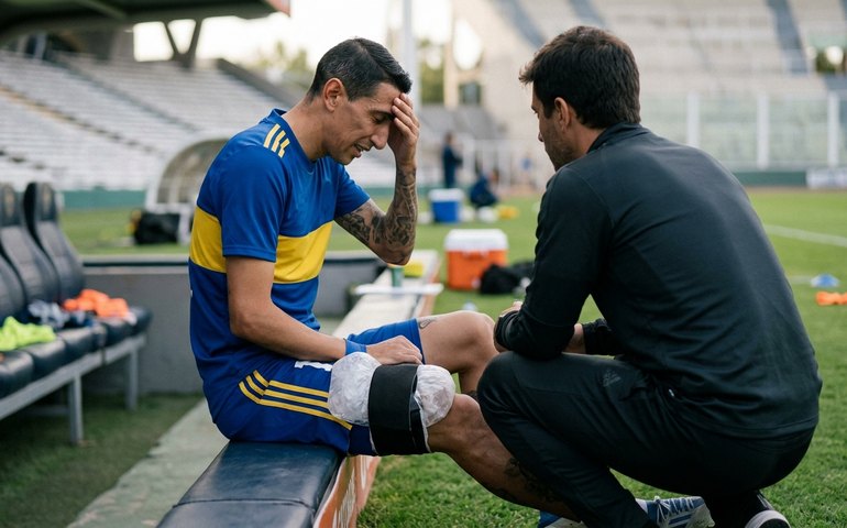 Leandro Paredes agrava lesão no Boca Juniors e preocupa seleção argentina para a Copa
