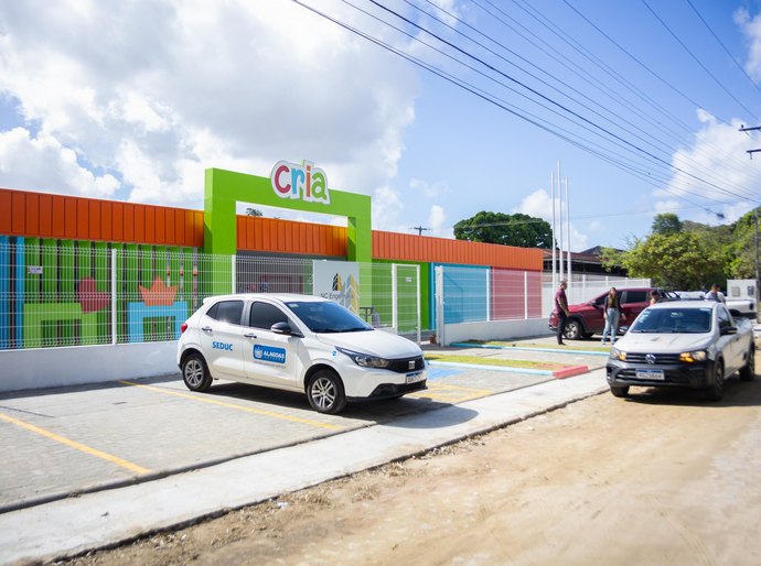 Governo do Estado entrega nesta quinta (5) mais duas creches Cria, em Maceió e Capela