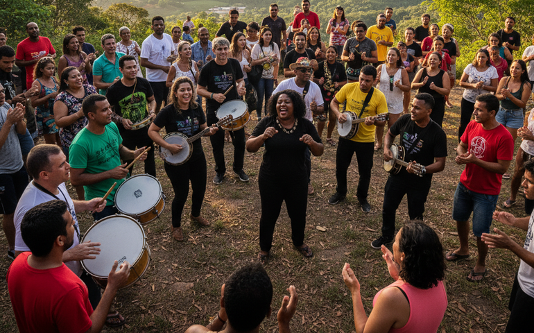 Bloco O Remédio é o Samba leva música e inclusão a Xerém