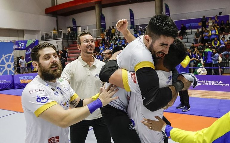 Instituto Athlon conquista título inédito do Brasileiro de goalball masculino