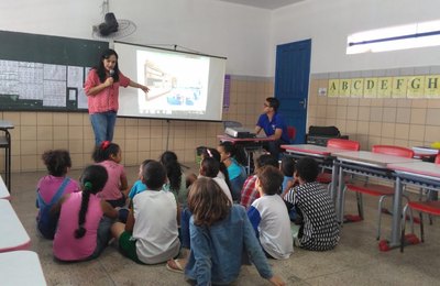 Crianças de escola municipal aprendem sobre cidadania fiscal