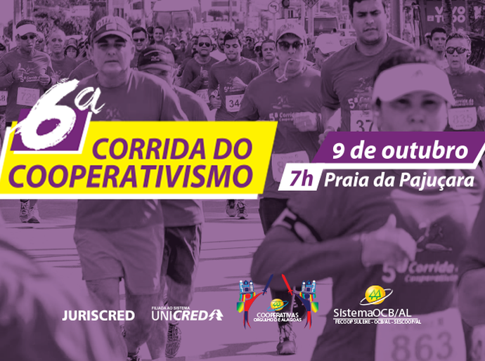 Inscrições encerradas para a 6ª Corrida do Cooperativismo