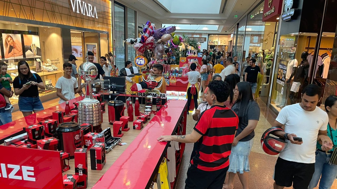 Partage Arapiraca Shopping inaugura quiosque oficial do Flamengo
