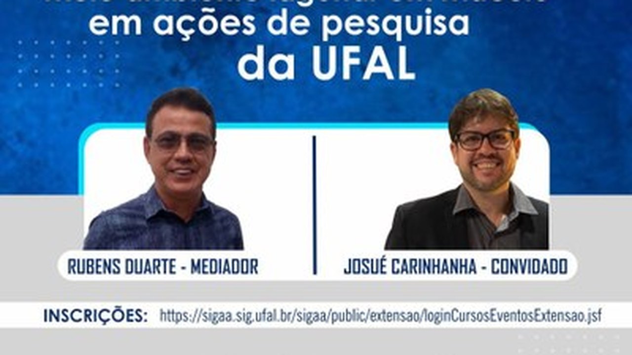 Meio ambiente lagunar em Maceió é tema de live do projeto Mar e Laguna