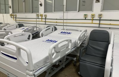 Reformas na Área Azul do HGE avançam e promovem melhorias nos atendimentos