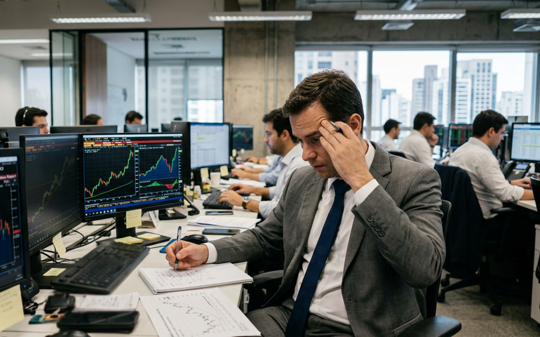 Dólar no fim de 2026 recua para R$ 5,42, aponta relatório Focus