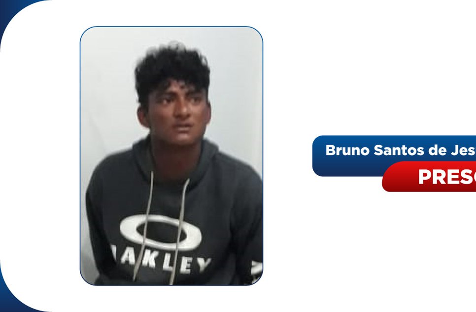 assaltante de posto preso