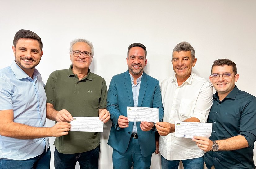 Belo Monte: prefeito Dalminho e vice Avaninho Feitosa assinam ficha de filiação ao MDB/AL