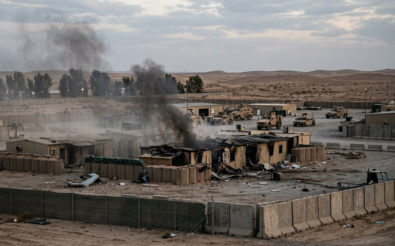 Drones da resistência iraquiana realizam ataques em base dos EUA, revela vídeo