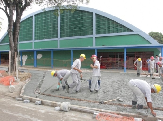 CDR recebe últimos retoques para sediar abertura dos Jogos Estudantis