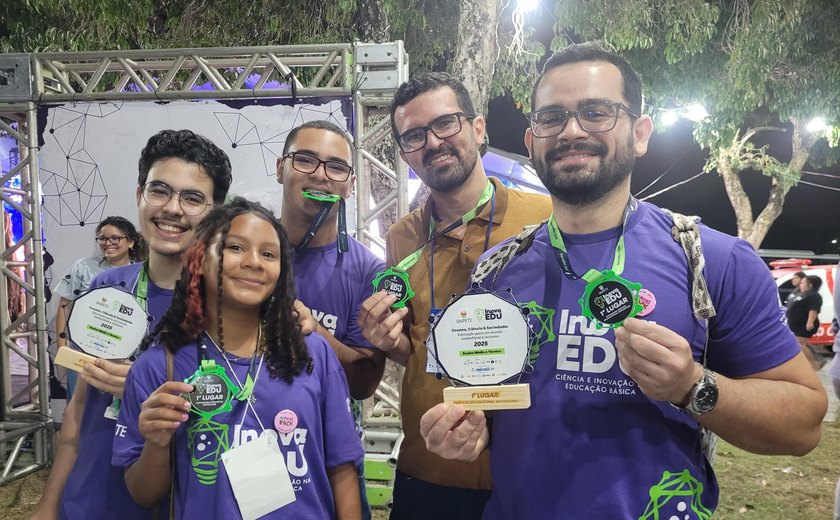 Estudantes de Alagoas conquistam prêmios em feira de ciência e inovação