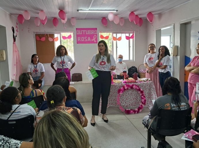 URS Maria da Conceição Paranhos realiza dia D de prevenção ao câncer de mama
