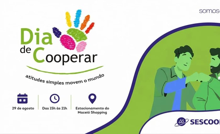 Dia de Cooperar 2026 acontece neste sábado em Maceió
