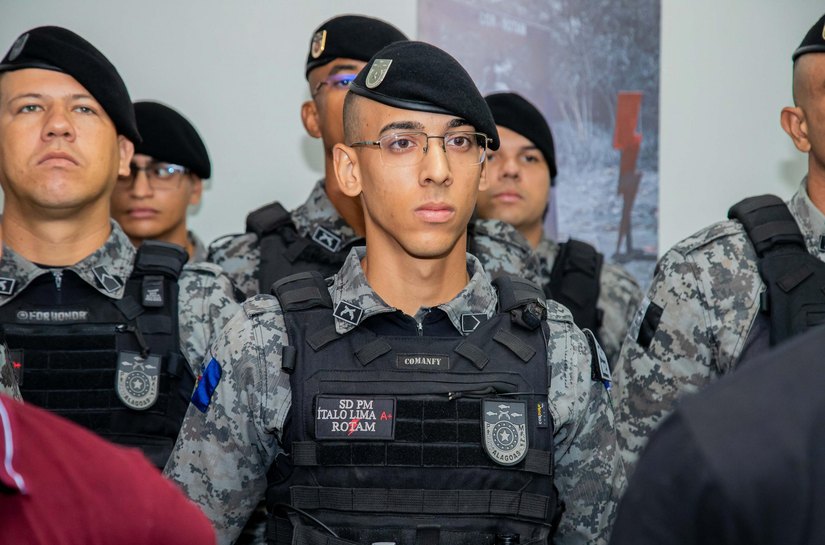 Polícia Militar realiza solenidade de conclusão do 20º Estágio Operacional de Rotam