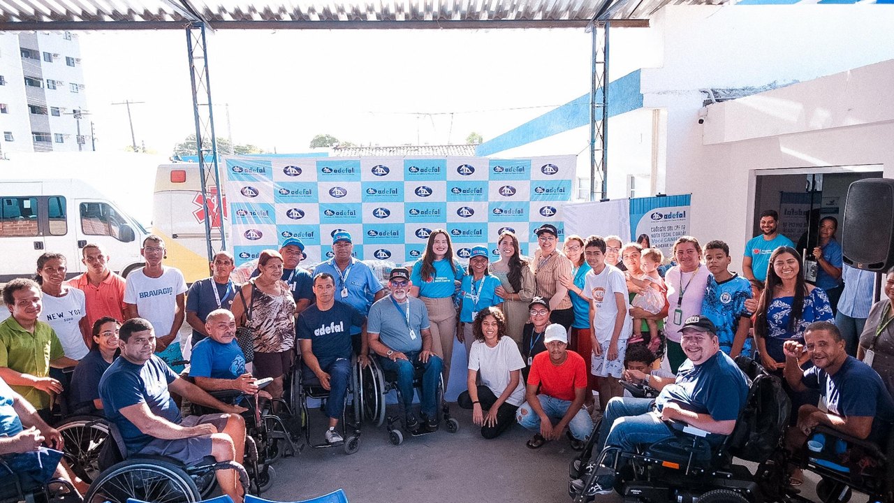 Na primeira doação em 2025, Alagoas Sem Fome beneficia Associação para Pessoas com Deficiência