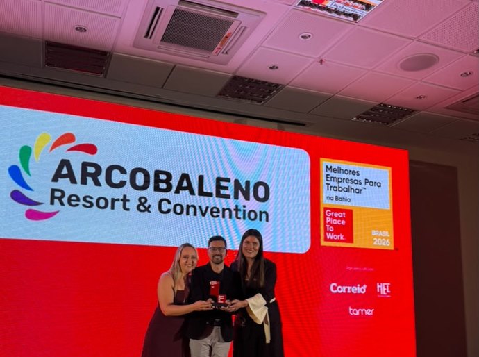 Arcobaleno Resort & Convention se consolida como uma das melhores empresas para se trabalhar ao conquistar premiação da Great Place to Work