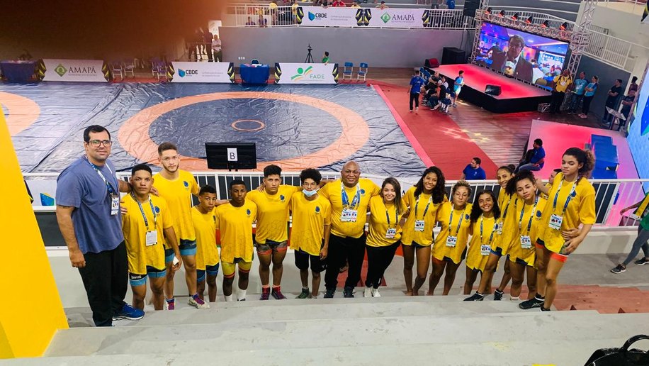 Delegação alagoana de wrestling conquista 7 medalhas na seletiva nacional do Gymnasiade 2022