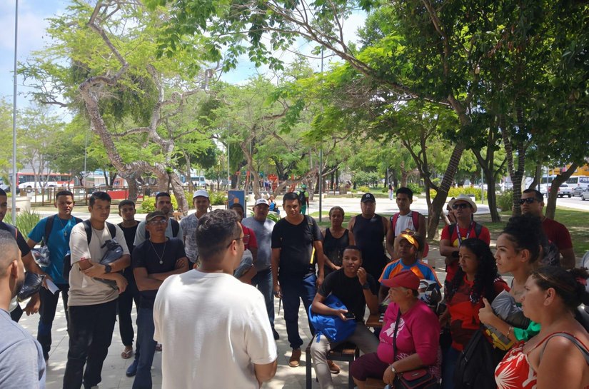 Praça é Massa: Alurb inicia aulas práticas do curso de zeladoria