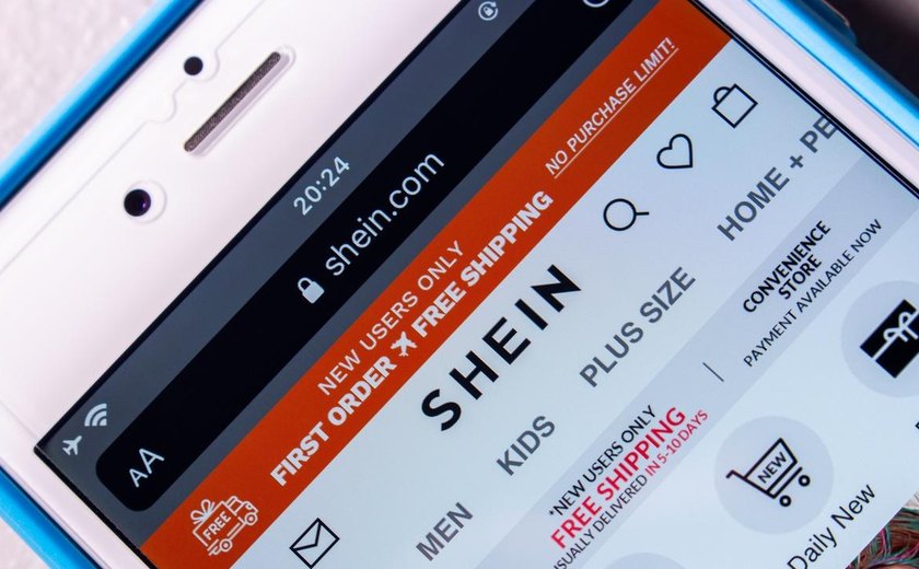 Shein anuncia pagamento de ICMS para clientes que comprarem até 50 dólares