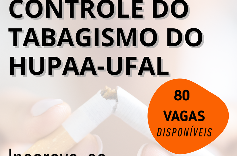 HU abre inscrições para Programa de Controle do Tabagismo.