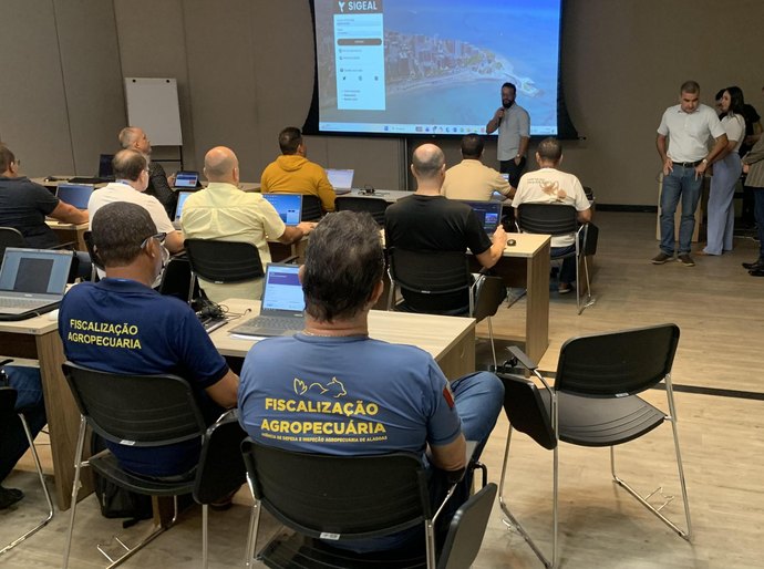 Fiscais participam de treino sobre Modulo de Fiscalização do Sistema de Gestão Agropecuária