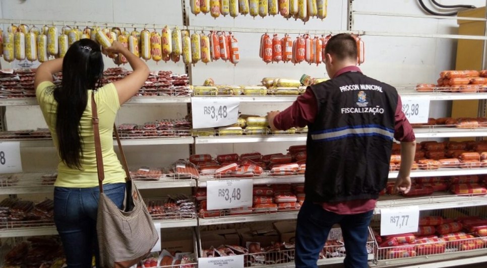 fiscalização nos supermercados