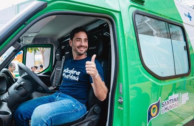 Prefeitura de Santana do Mundaú reforça frota com a entrega de três novos veículos