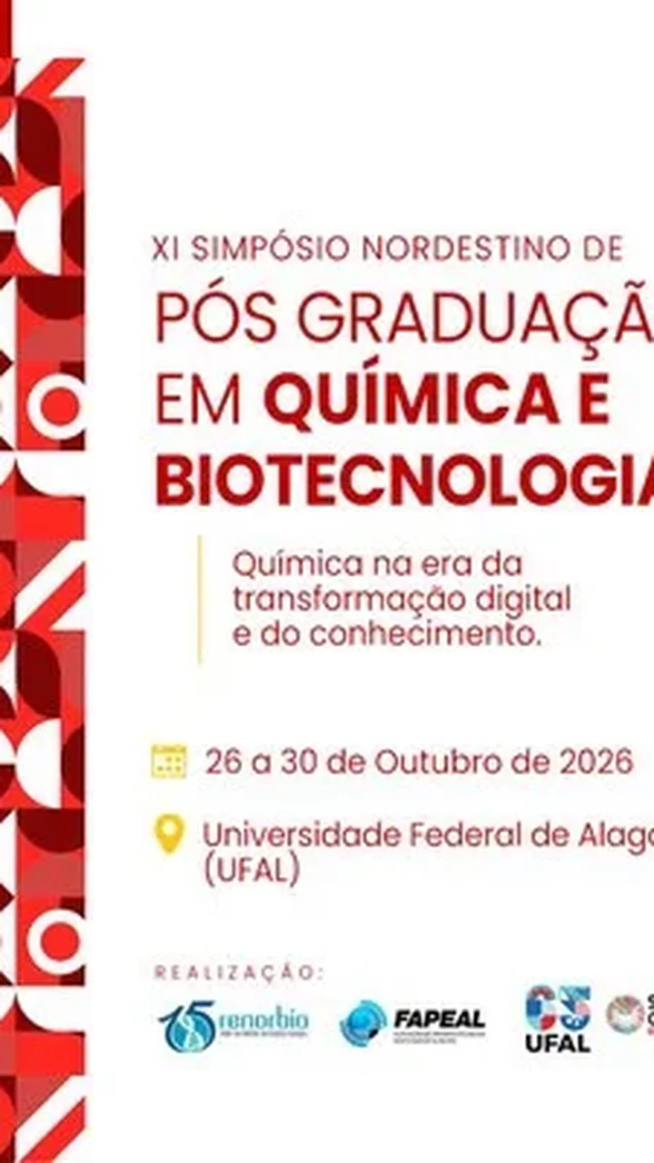 Simpósio Nordestino de Pós-Graduação em Química reúne pesquisadores em Maceió