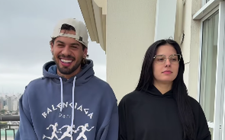 Ana Castela e Zé Felipe se beijam publicamente e atualizam relação