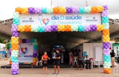 Novo Lino realiza grande ação de saúde em homenagem ao Dr. Oswaldinho e beneficia mais de 500 pessoas