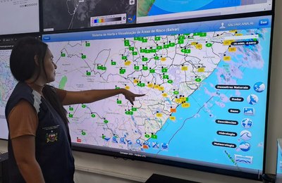 Semarh alerta para chuvas em todas as regiões do Estado